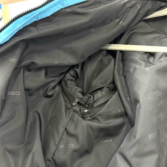 VTG 80s Ossi Jacket Ski Puffer Coat Vest Zip Off Sleeves Men’s M Colorblock Rare - Picture 5 of 11